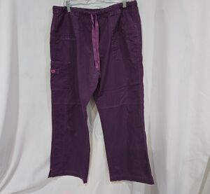 Spread Good Cheer ScrubsWomen's Straight Leg Deep Purple